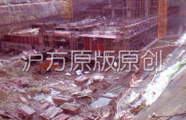 未使用輕型井點-工地效果極差